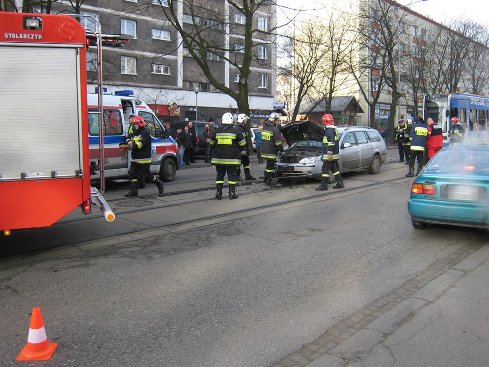 WYPADEK NA ULICY KRÓLEWSKIEJ