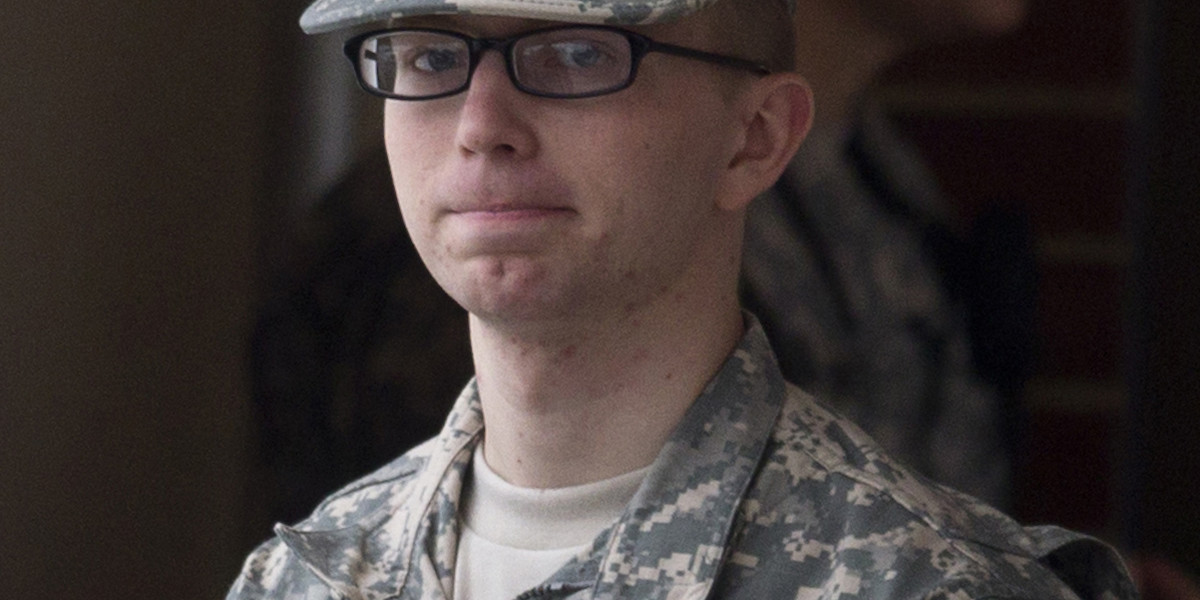 Army Pfc. Bradley Manning in 2011.