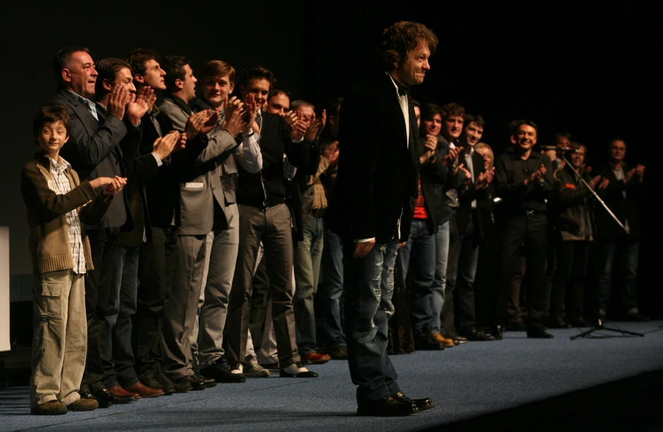 Poklon publici: Ekipa filma na sceni „Sava centra“