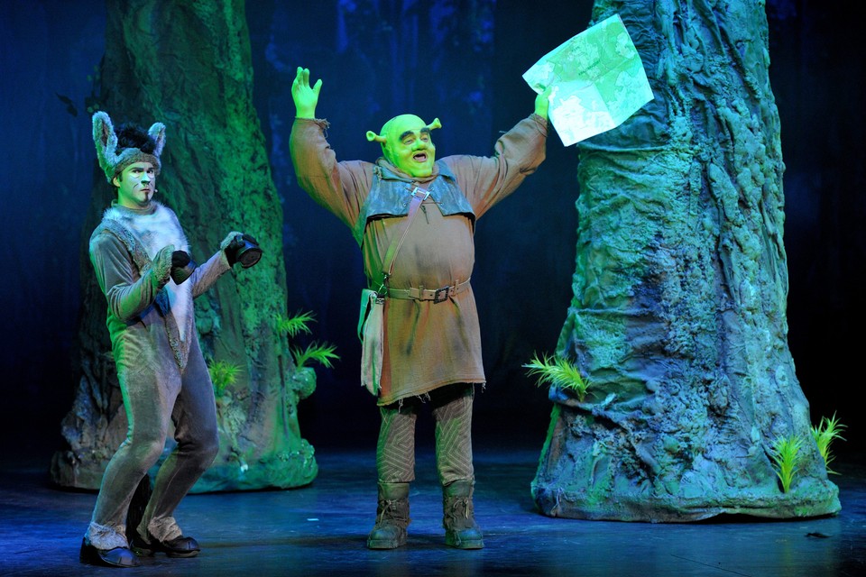 Teatralno-muzyczna inscenizacja animacji "Shrek"