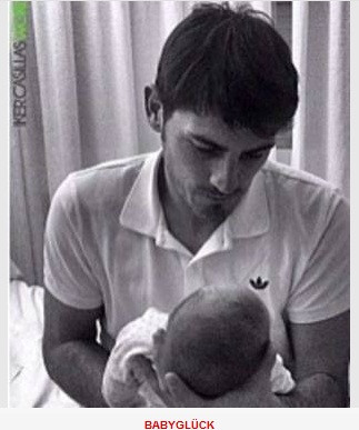 Iker Casillas z synem