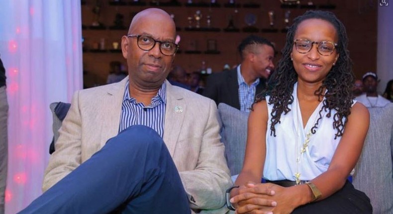 Bob Collymore's wife Wambui Collymore speaks for the first time