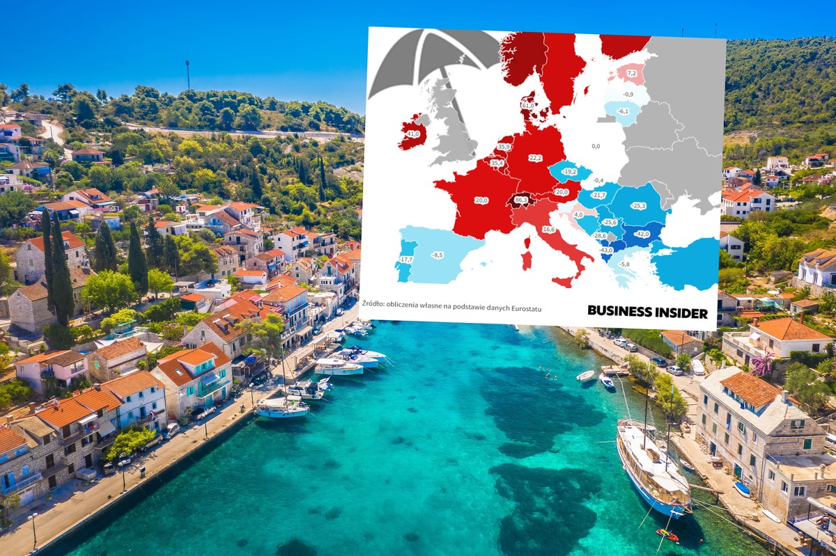 Gdzie najtaniej na wakacje? Polska droższa od Hiszpanii, Grecji i Portugalii [MAPA]