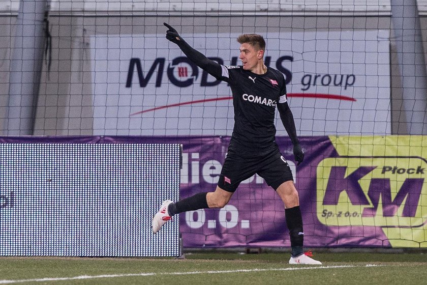 Pilka nozna. Ekstraklasa. Wisla Plock - Cracovia Krakow. 27.02.2018