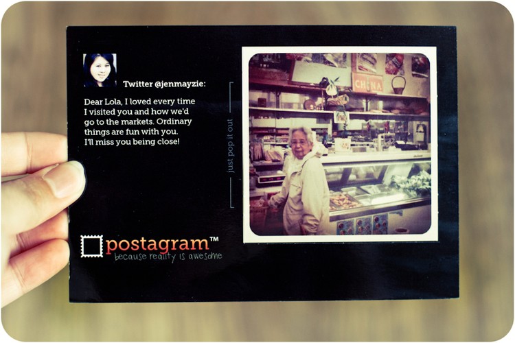 <strong>Postagram</strong>
<br><br>
Zapomnij o poczcie i tradycyjnych kartach. Za pomocą aplikacji Postagram stworzysz unikatową pocztówkę, która zostanie wysłana do wskazanego adresata.