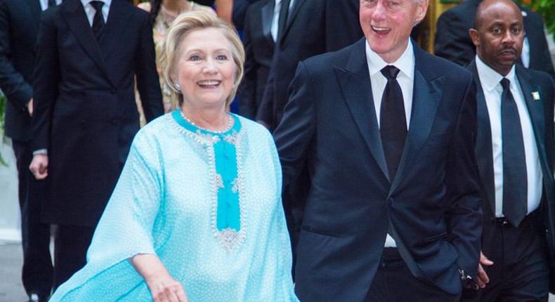 Hillary Clinton in a Caftan 