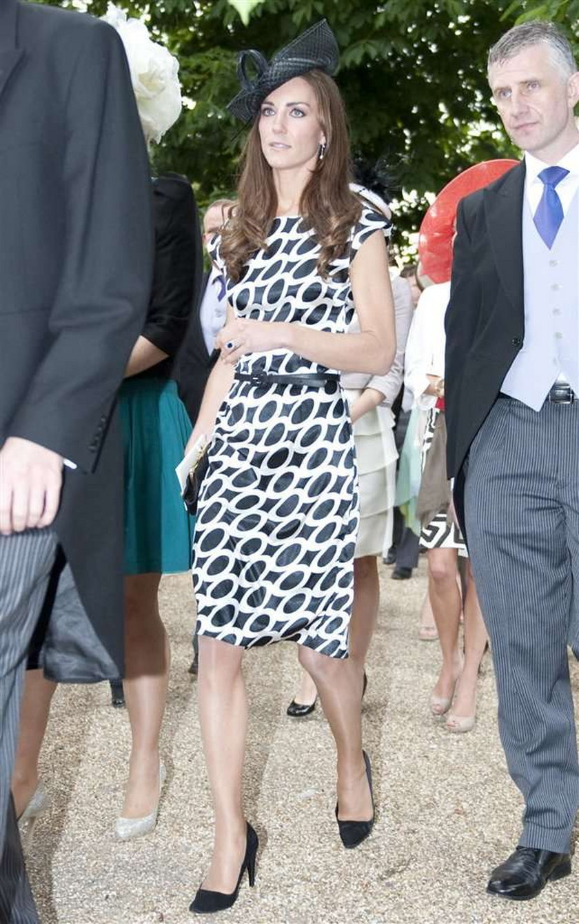 Kate Middleton na ślub założyła starą sukienkę