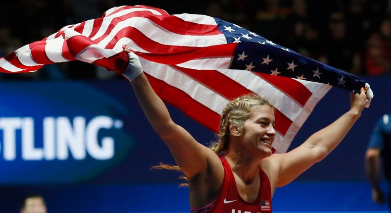 Helen Maroulis.AP Photo/Francois Mori