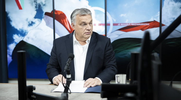 Orbán Viktor kormányfő / Fotó: MTI/Miniszterelnöki Sajtóiroda/Fischer Zoltán