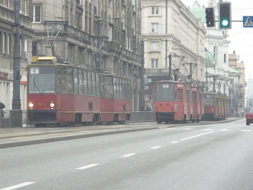 Zapadło się torowisko!