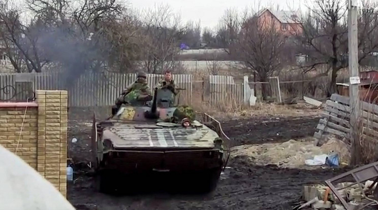 Kelet-Ukrajnában újra fellángoltak a harcok / Fotó: Youtube