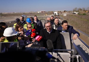 Aleksandar Vučić Ekspo gradilište