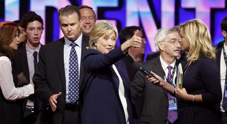 Democratic rivals back Clinton on emails, but little else in scrappy debate