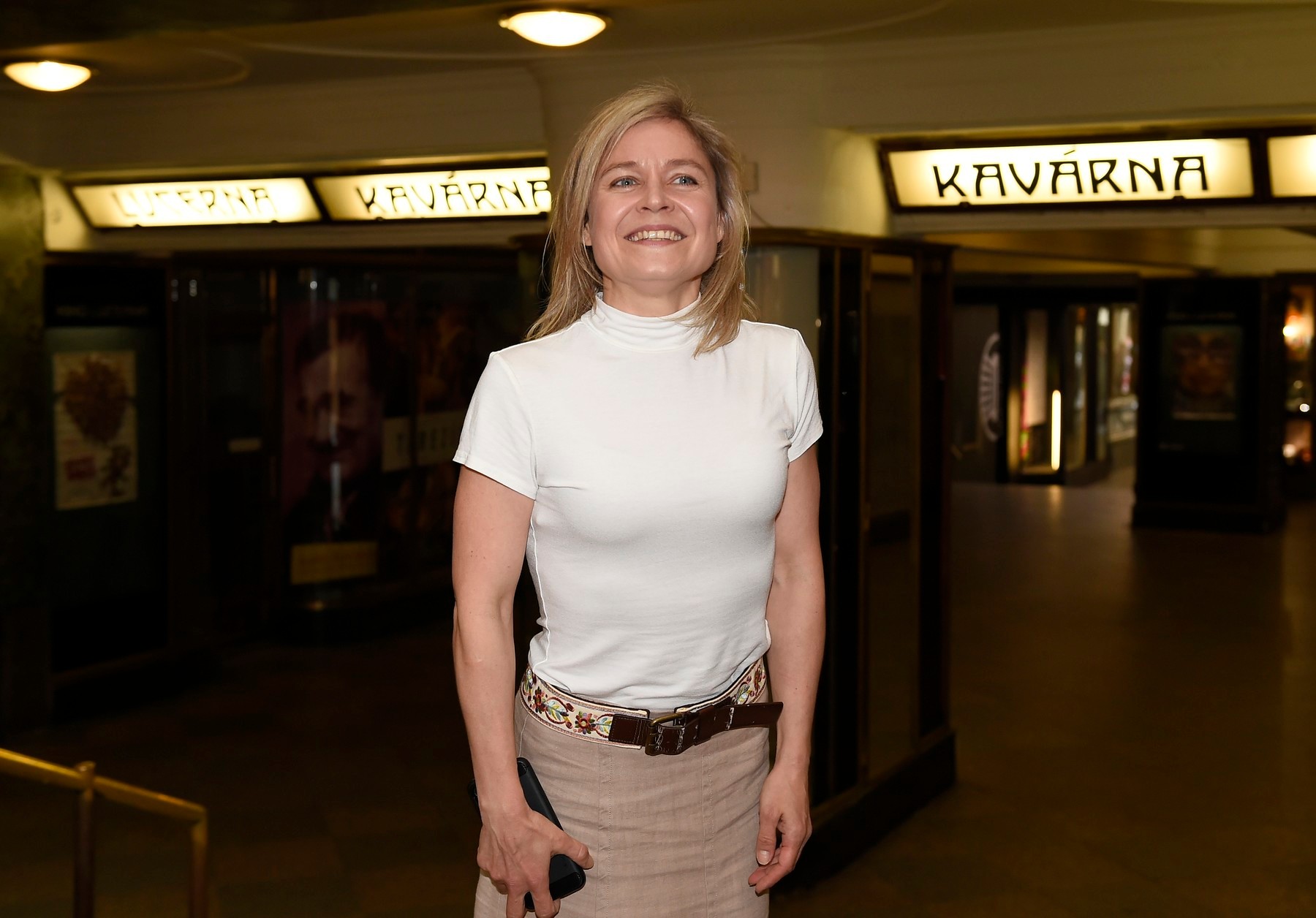 Slovenská herečka Zuzana Zlatohlávková.