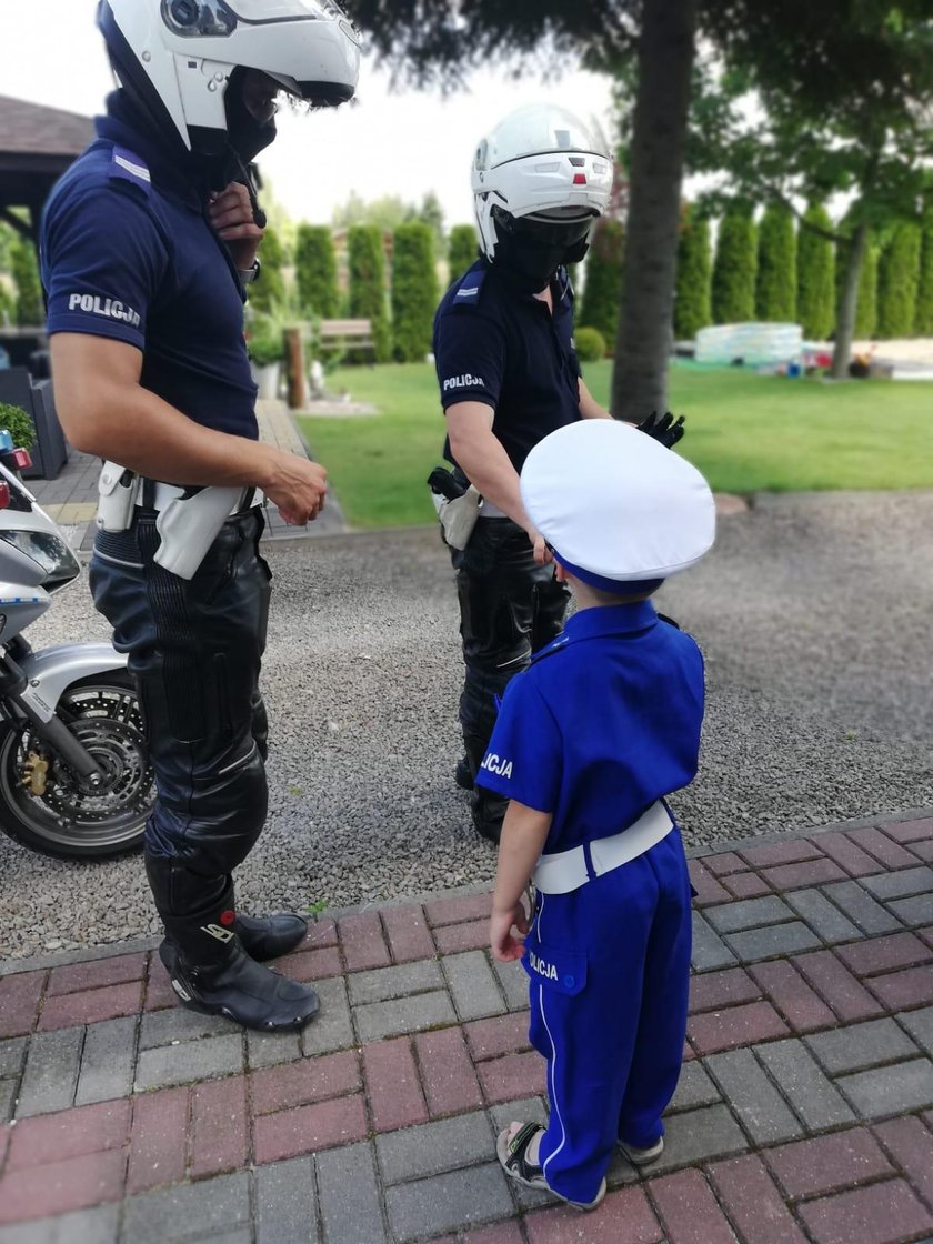 Jak Wojtuś został policjantem