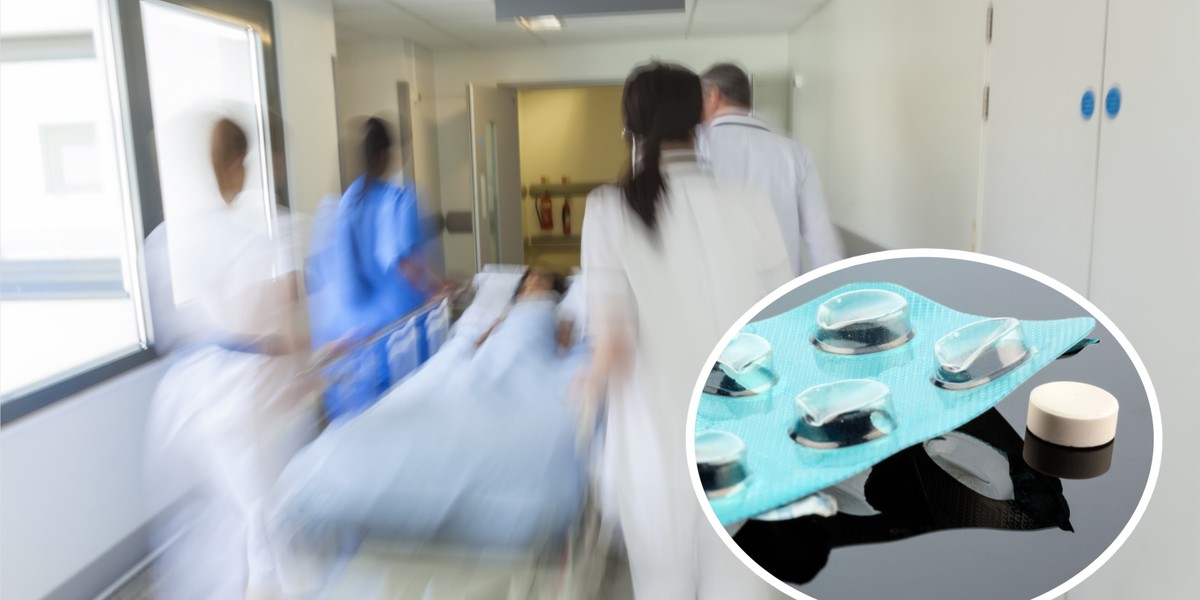 Zdjęcie ilustracyjne/ Dziecko trafiło do szpitala po tym, jak połknęło tabletki znalezione na przedszkolnym podwórku.