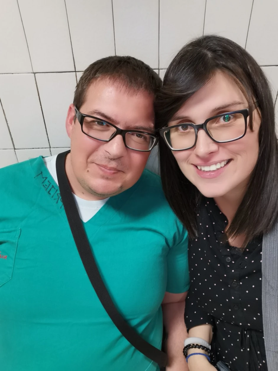 Ponosni otac Marko i Milana