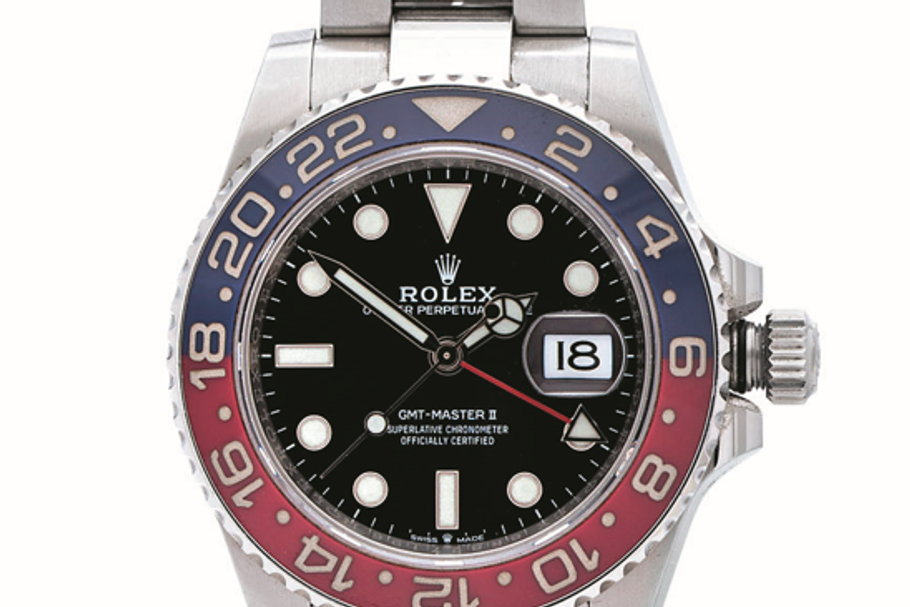 120 tys. zł –  zegarek Rolex GMT Master II