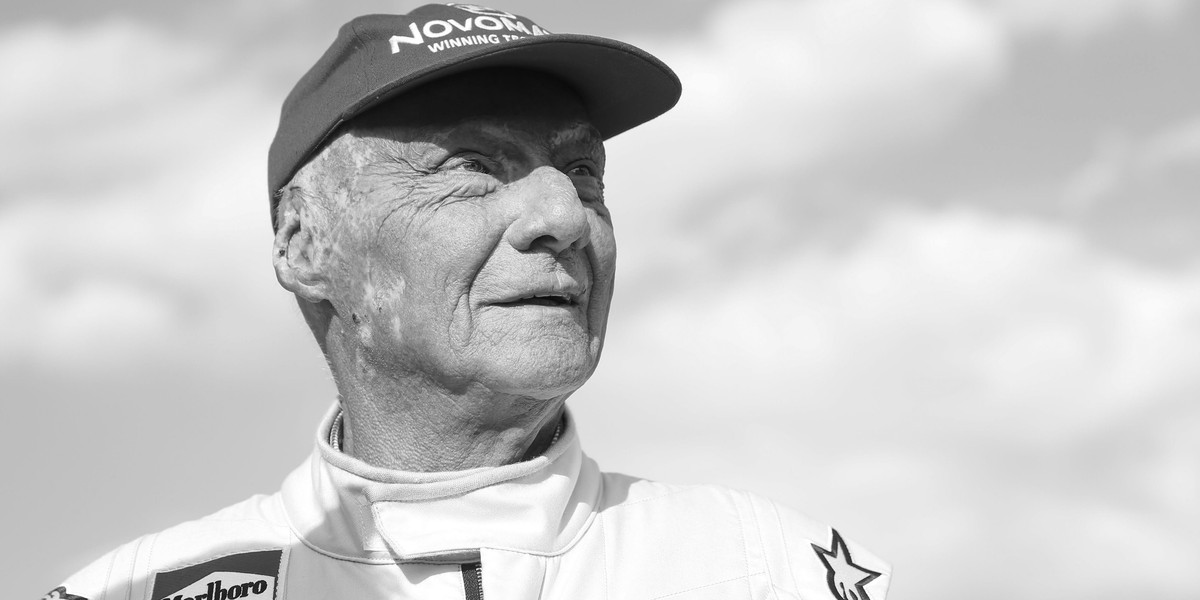 Zmarł Niki Lauda. Trzykrotny mistrz świata Formuły 1 