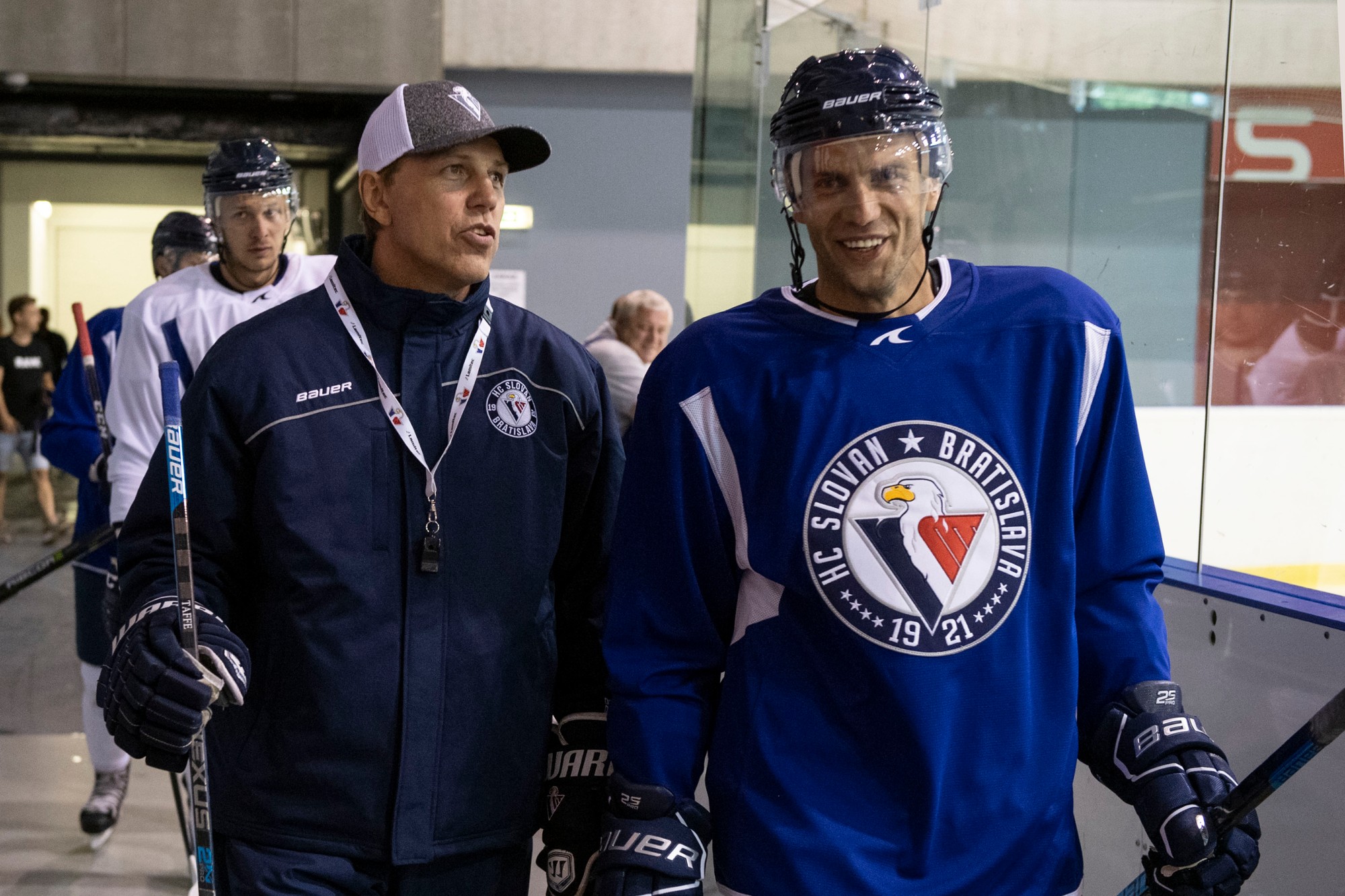 Slovenský hokejista Roman Kukumberg starší.