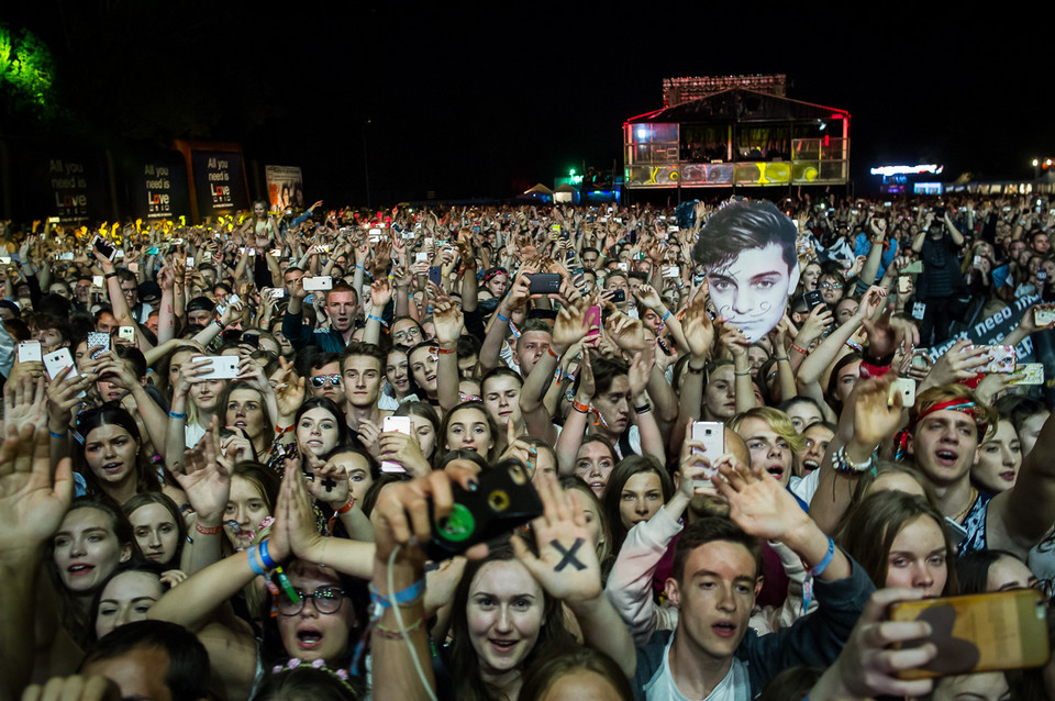 Publiczność na Orange Warsaw Festival 2017