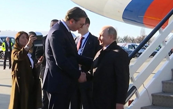 Aleksandar Vučić i Vladimir Putin