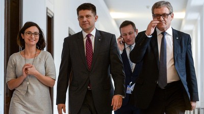 Kamila Gasiuk-Pihowicz, Ryszard Petru, Paweł Rabiej, Grzegorz Furgo