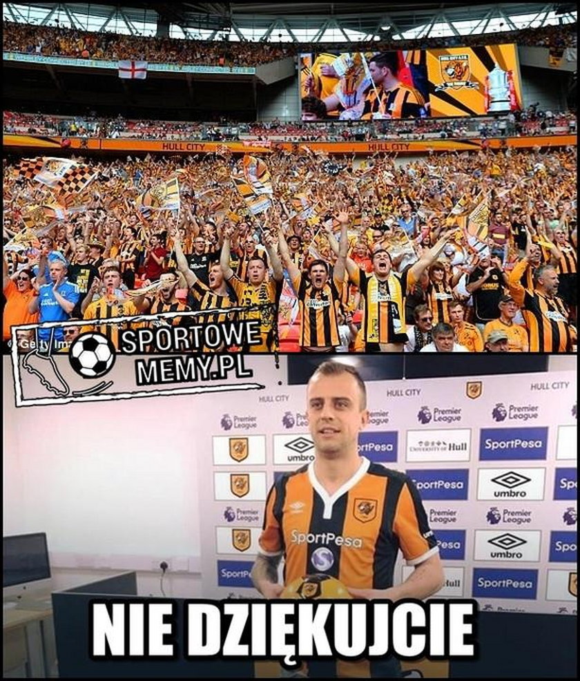 Memy po debiucie Kamila Grosickiego w Hull City. Tak pokonał Liverpool