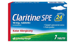 Claritine SPE - skład, działanie, dawkowanie, działania niepożądane