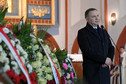 Andrzej Duda na mszy pogrzebowej