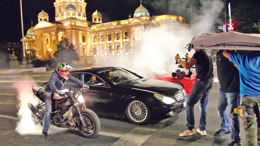 Sa snimanja: Vratolomije koje su izvodili kaskadere iz Bugarske i Francuske