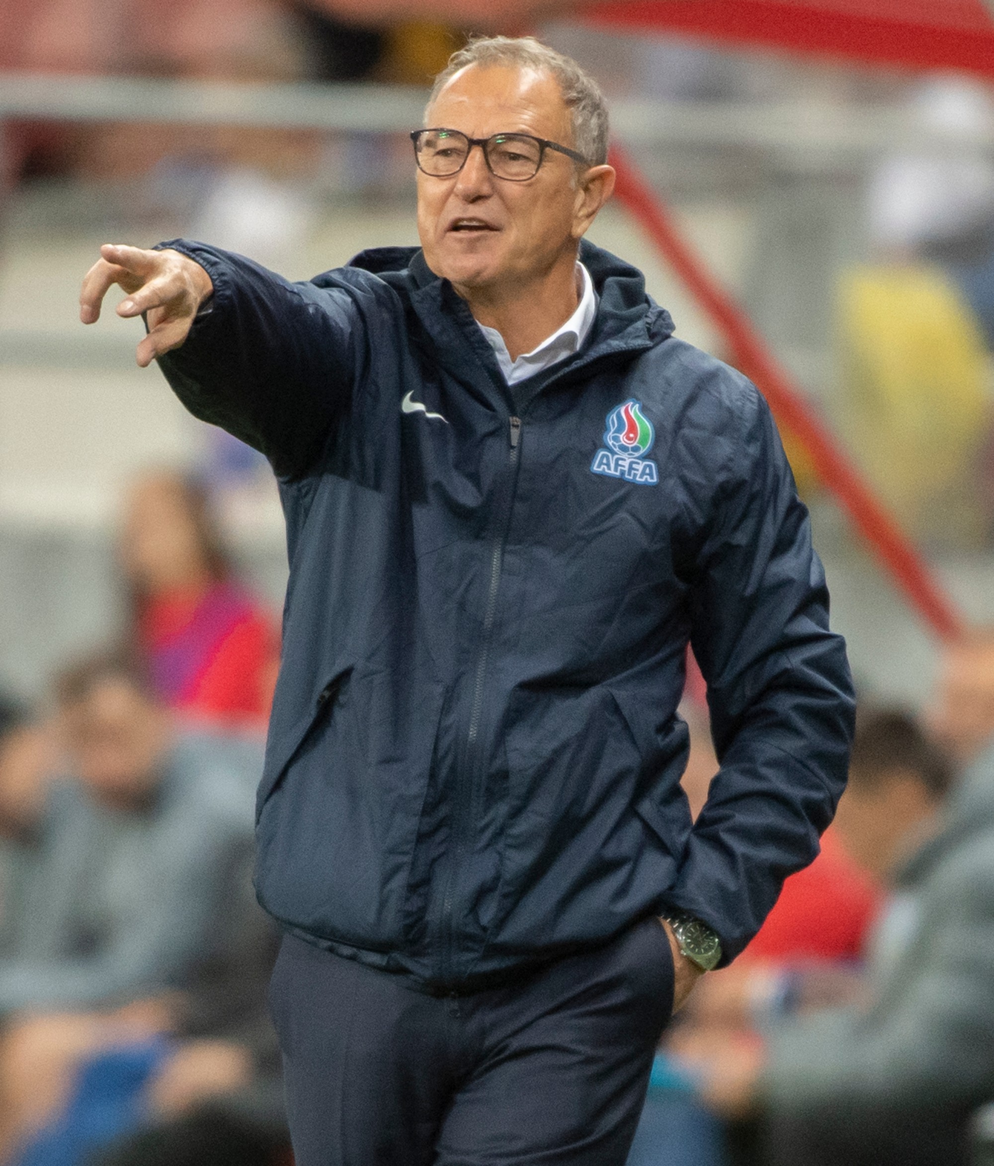 Tréner Azerbajdžanu Giovanni de Biasi.