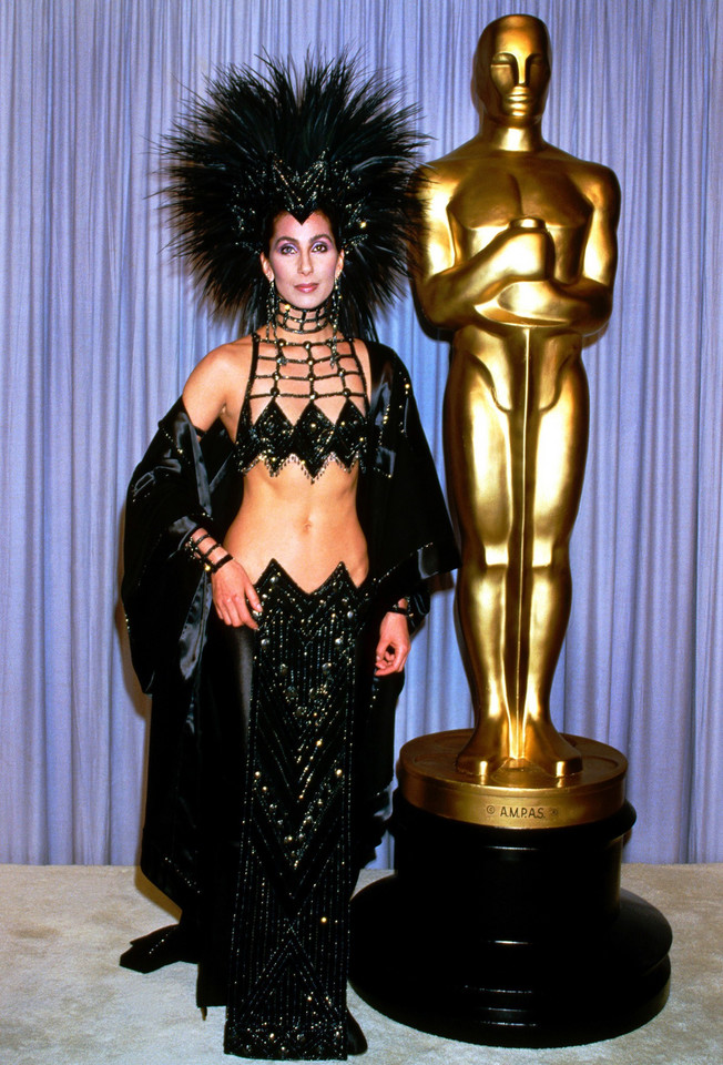 Cher na Oskarach w 1986 roku