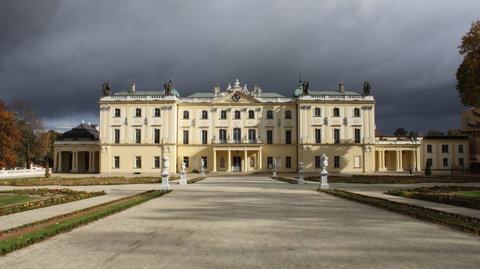 Pałac Branickich od strony ogrodu