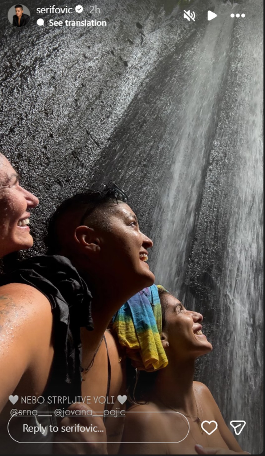 Marija i Jovana na Baliju