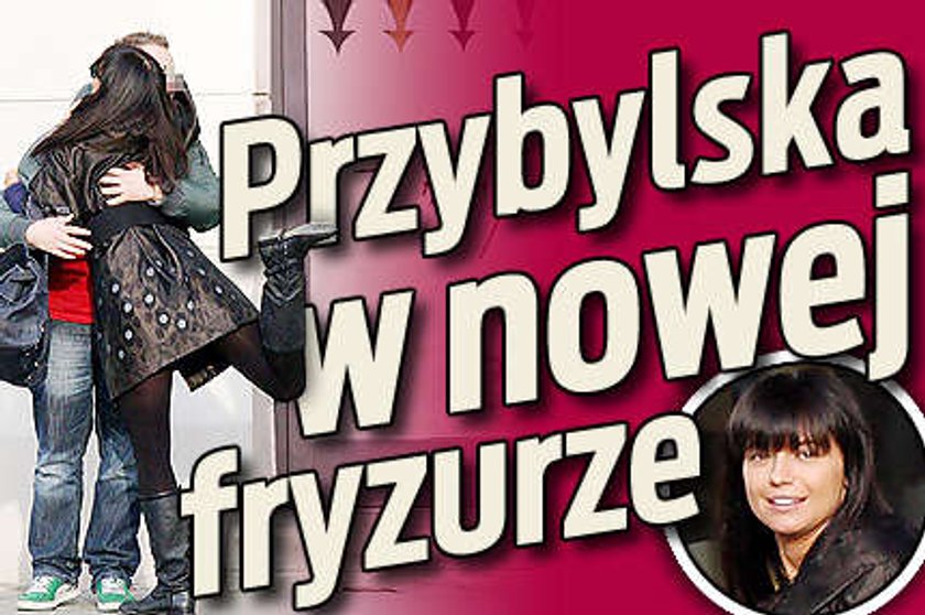 Przybylska w nowej fryzurze. Foto