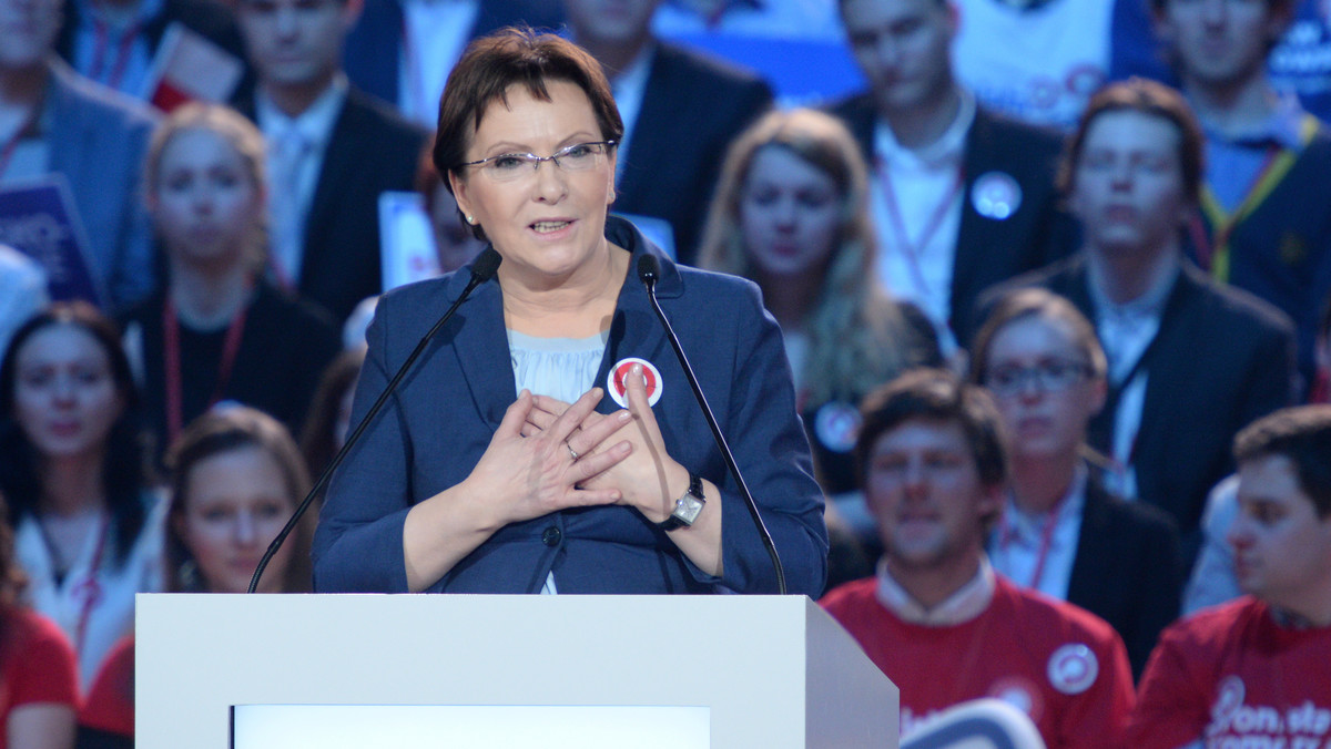 Polacy chcą prezydenta takiego jak Komorowski: rozważnego, doświadczonego i samodzielnego - mówiła premier Ewa Kopacz na konwencji wyborczej, udzielając mu poparcia. I wskazywała, że jego główny kontrkandydat z PiS taki nie jest.