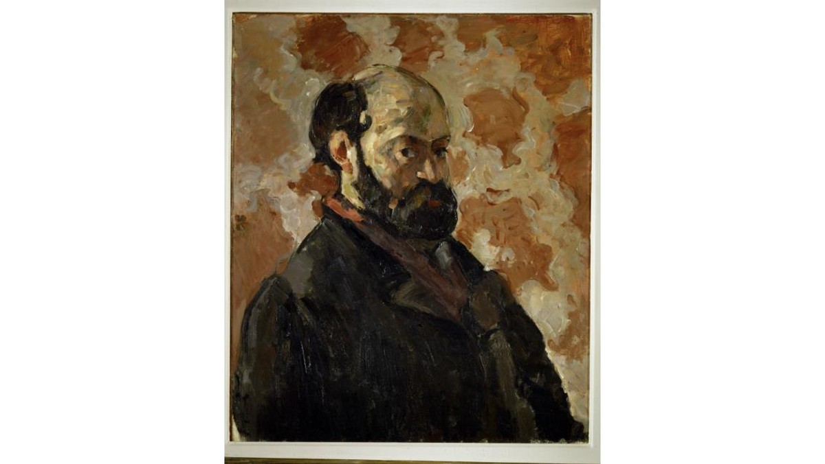 „Autoportret Paula Cézanne’a, ok. 1875 r.,  olej na płótnie