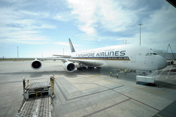 Samolot linii Singapore Airlines