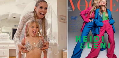 Córka Heidi Klum debiutuje z mamą na okładce „ Vogue'a”