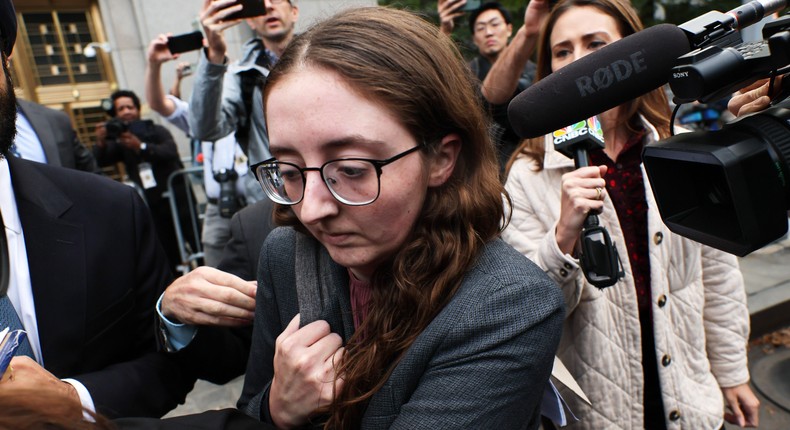 Caroline Ellison has been sentenced to two years behind bars.Michael M. Santiago/Getty Images