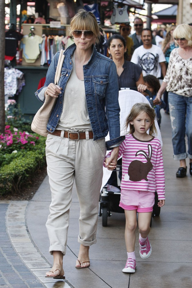 Heidi Klum z córką Lou