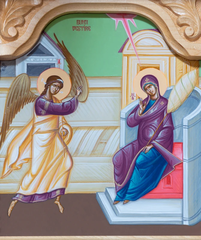 Na Blagovesti slavimo vest koju je arhanđel Gavrilo preneo Devici Mariji – da će roditi Sina Božjeg