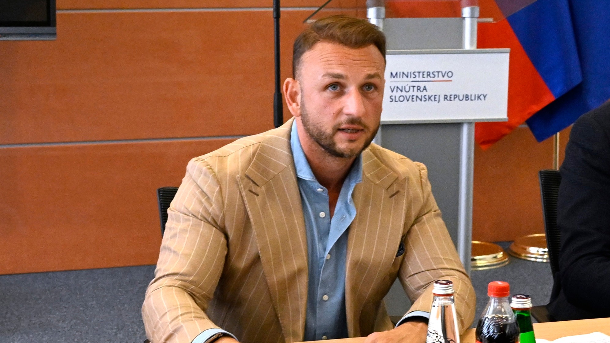 Minister vnútra Matúš Šutaj Eštok.