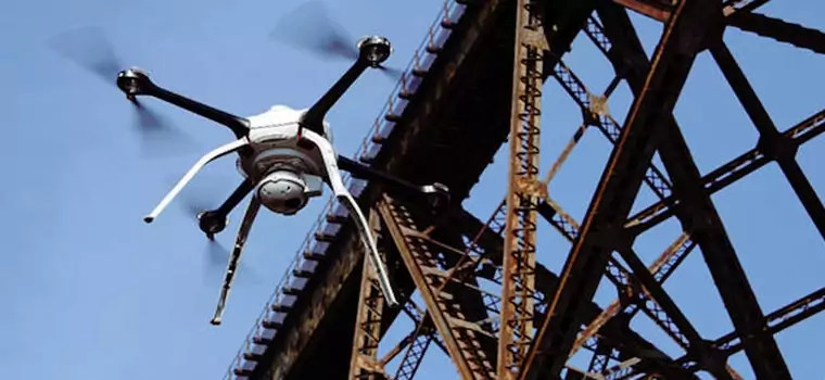 Drony sprawdzają mosty