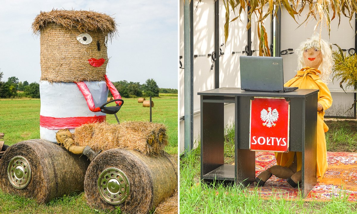 Objechał Polskę, szukając witaczy dożynkowych. "Nie zliczę ich"