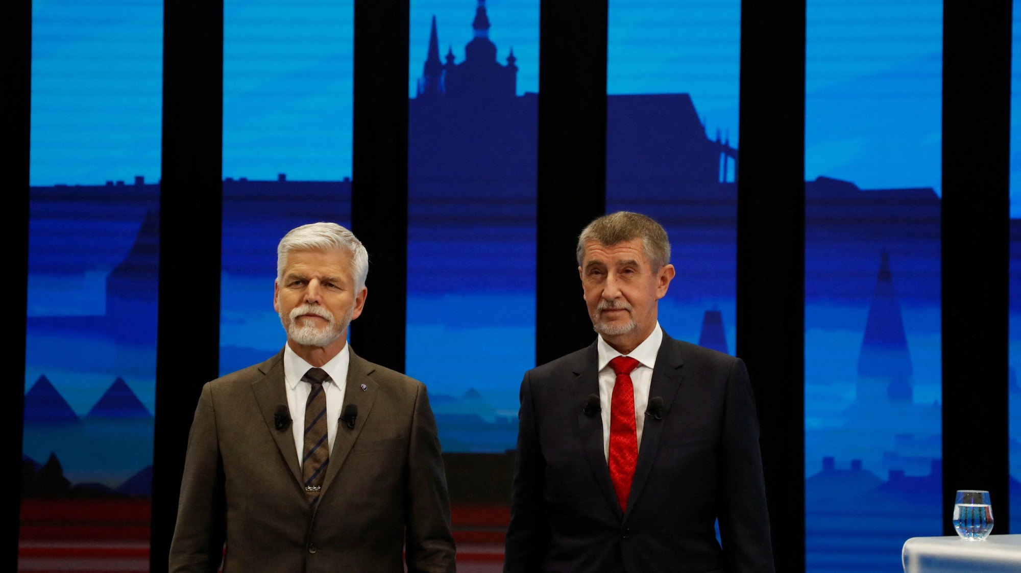 Andrej Babiš a Peter Pavel.