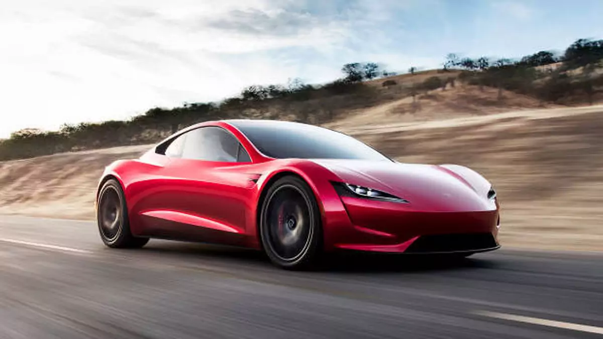 Tesla Roadster w specjalnym pakiecie dostanie silniczki rakietowe SpaceX