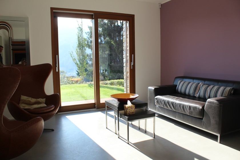 Der Wohnbereich der Gästewohnung. 