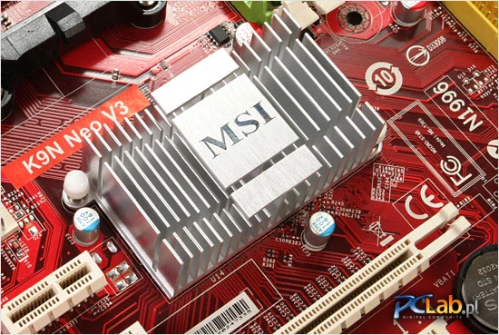MSI K9N Neo V3 – układ chłodzenia - chipset
